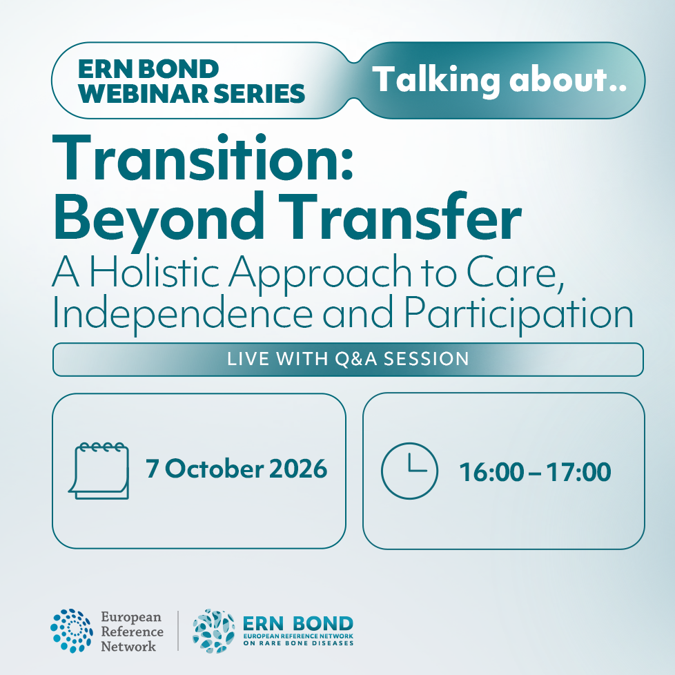 Transizione, autonomia e partecipazione: il nuovo webinar ERN BOND